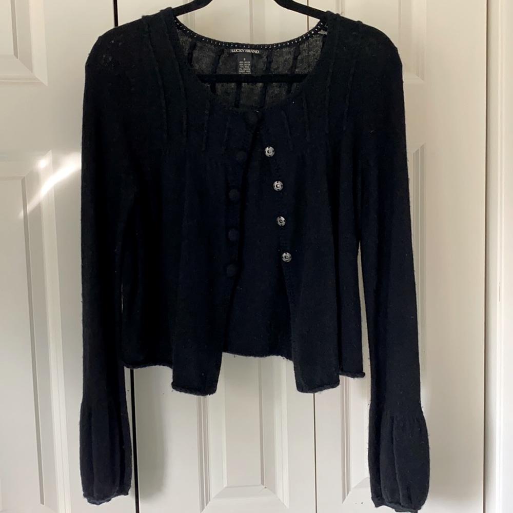 Lucky Brand Bell Sleeve Cardigan